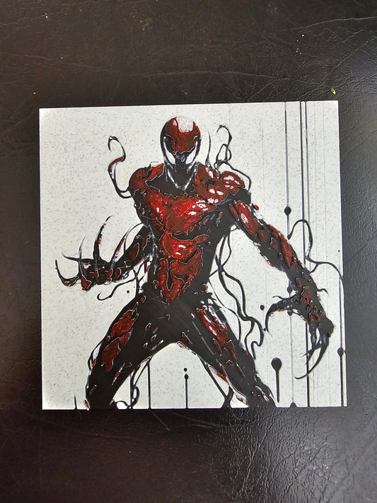 Carnage Symbiote 3D Hueforge Art