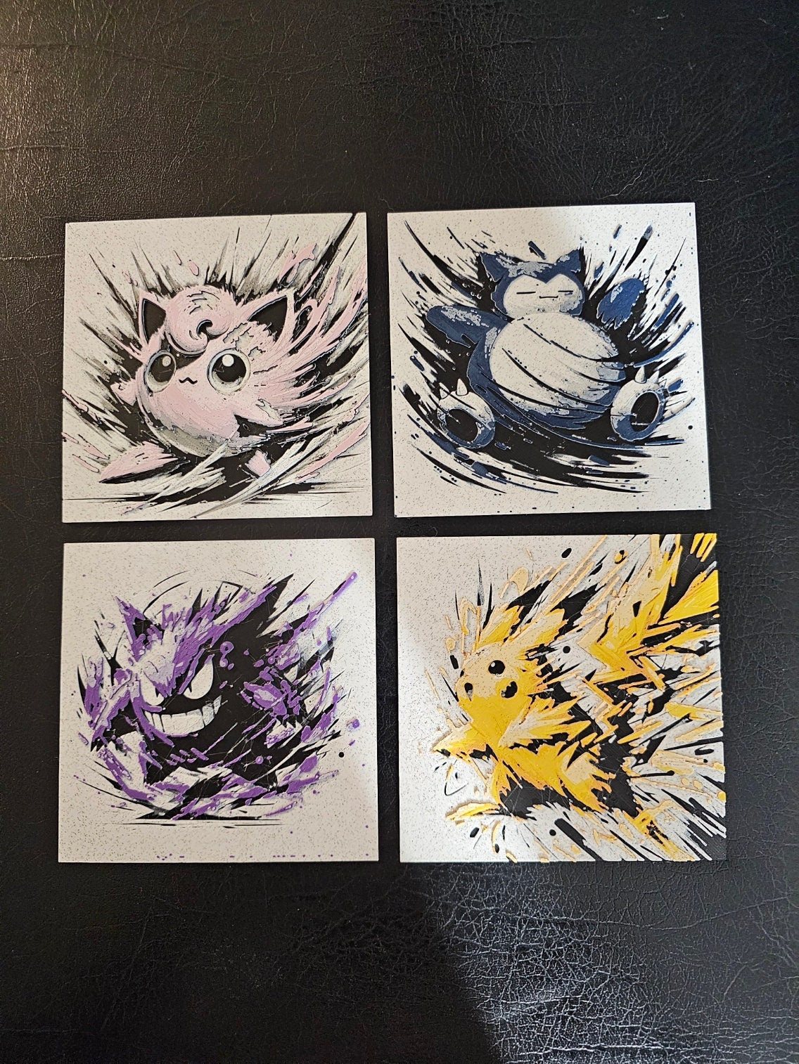 Jigglypuff, Pokemon Gotta Catch'em All 4 color 3D Hueforge Art