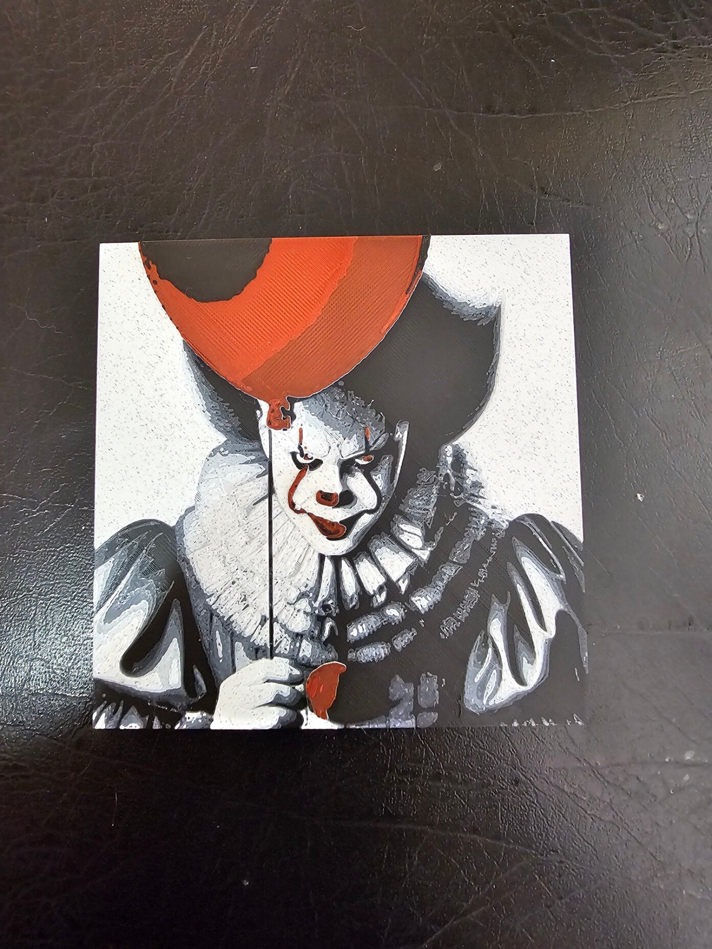 Pennywise, IT 3D Hueforge Art