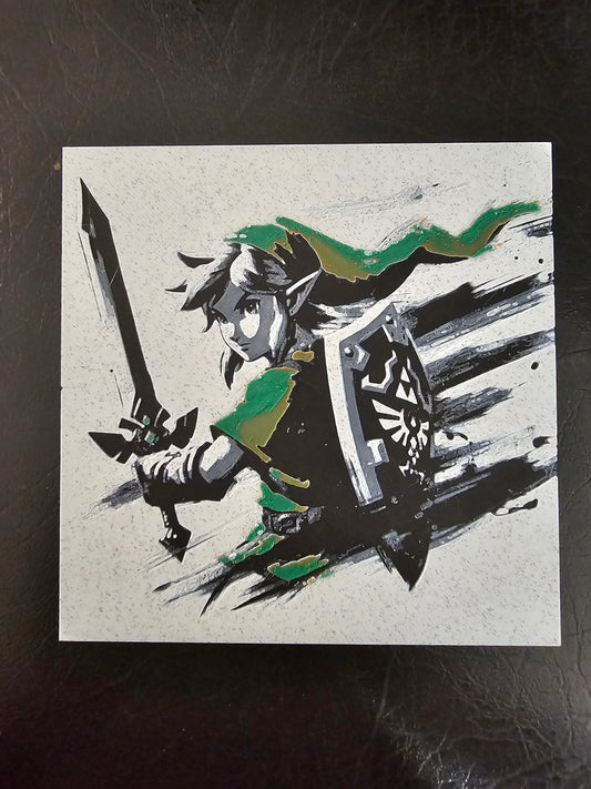 Link, 5 color print 3D Hueforge Art