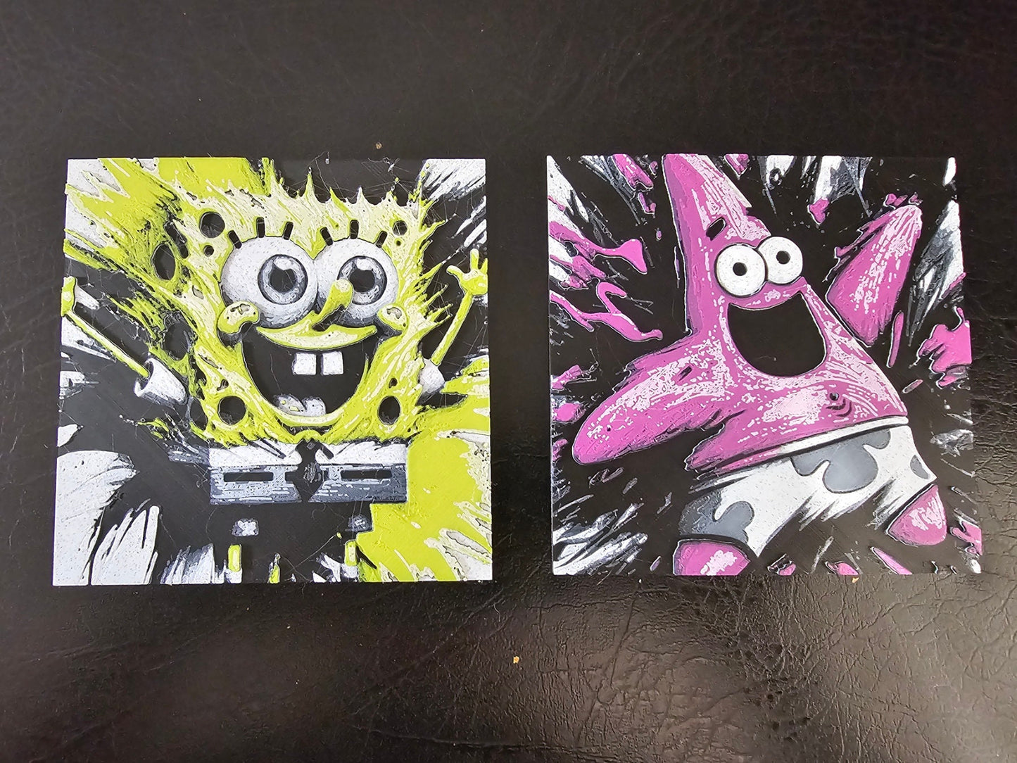 Patrick Star Hueforge 3D Art