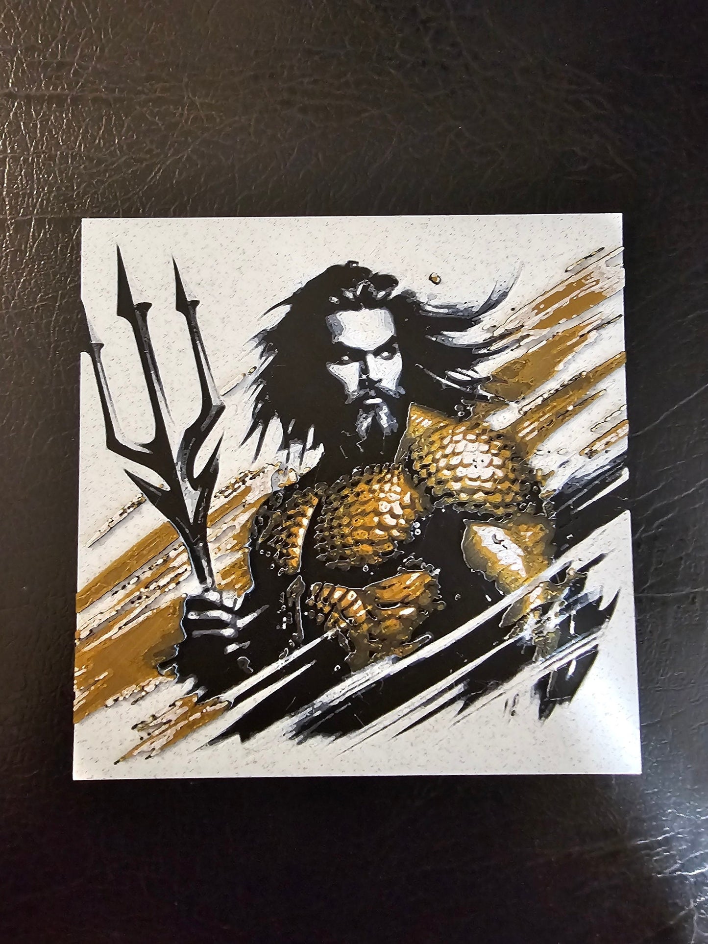 Aquaman Hueforge 3D print