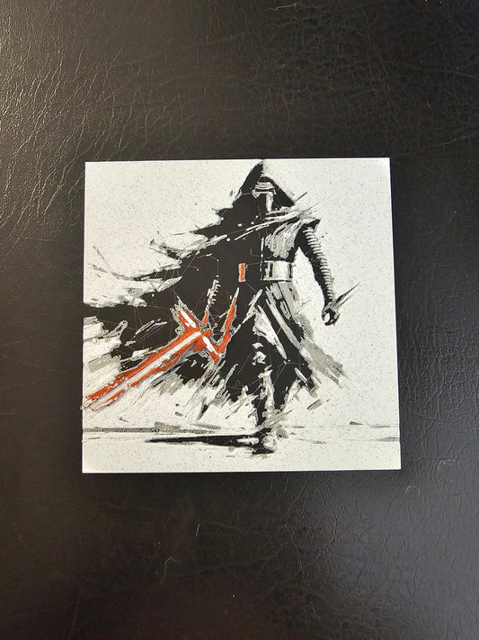 Kylo Ren Walking 3D Hueforge Art