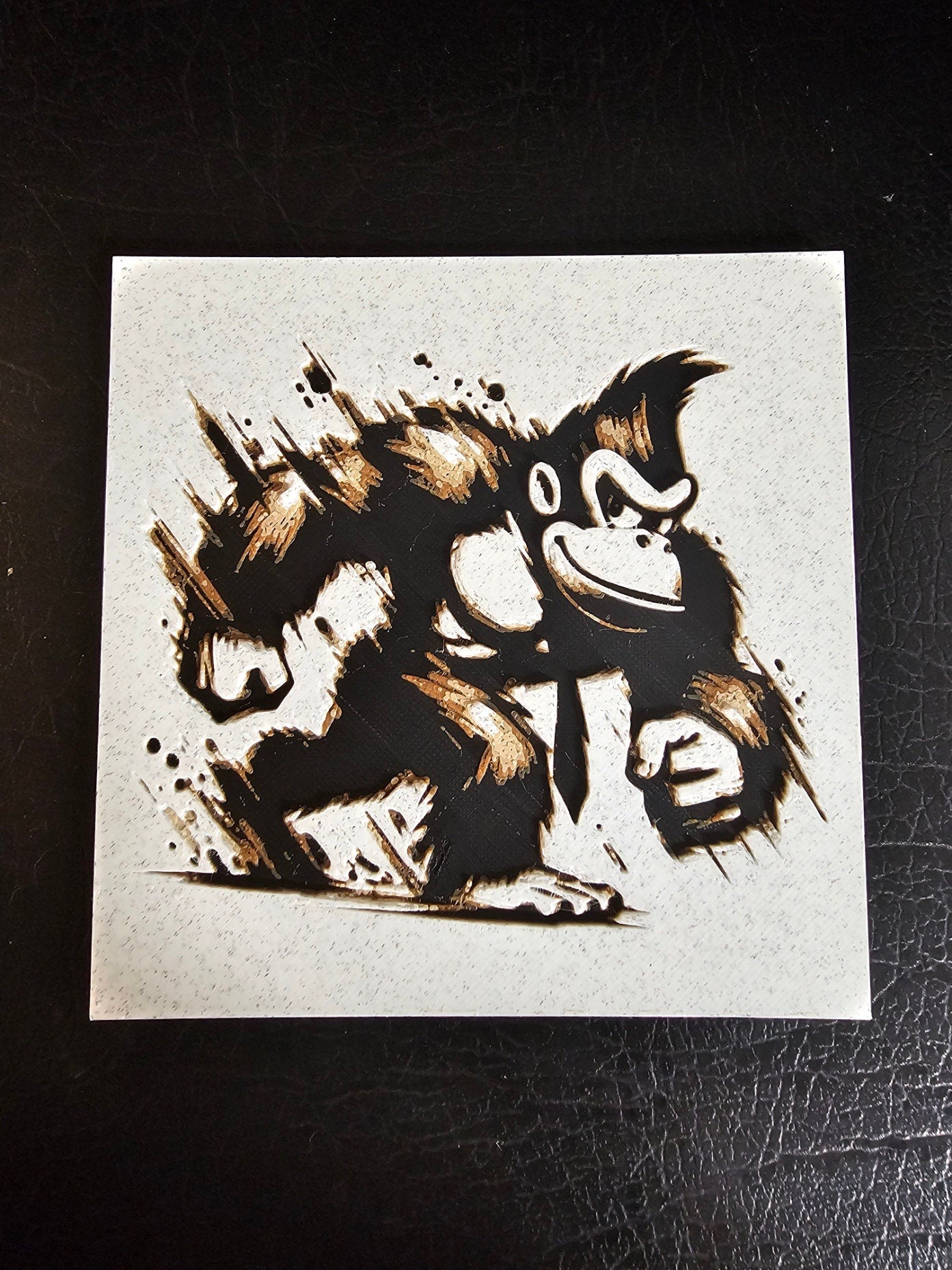 Donkey Kong 3D Hueforge Art