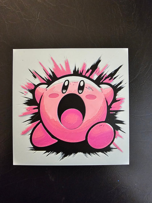 Kirby Hueforge 3D Art