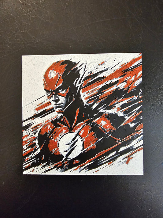 The Flash, Barry Allen 3D Hueforge Art