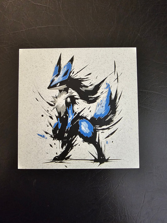 Lucario, Pokemon, Gotta Catch em All! 3D Hueforge Art