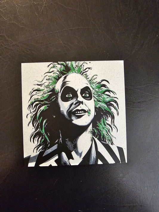 Beetlejuice, Beetlejuice!, BEETLEJUICE! Hueforge 3D Art